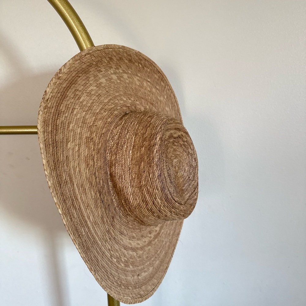 Lack of color Woven Straw Hat